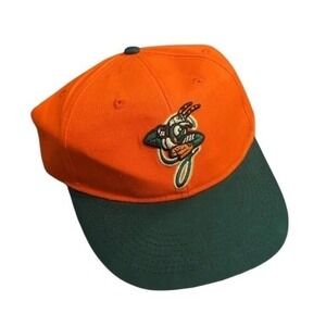Greensboro Grasshoppers OC Sports‎ Orange Green Baseball Cap OSFM
